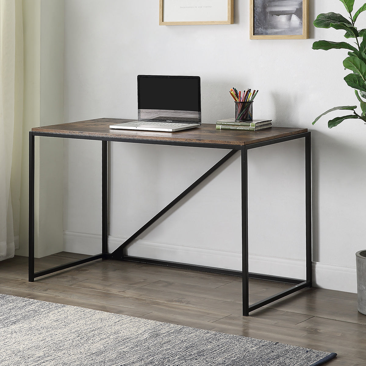 45 Inch Desk Home Office 46-Inch Computer Desk | Radeway