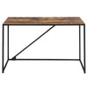 Home Office 46-Inch Computer Desk, Small Desk Home Office Study Desk Metal Frame, Modern Simple Laptop Table, Easy Assembly, Industrial Style