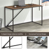 Home Office 46-Inch Computer Desk, Small Desk Home Office Study Desk Metal Frame, Modern Simple Laptop Table, Easy Assembly, Industrial Style