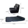 RaDEWAY Floor Chair Sofa Bed Folding