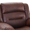 RaDEWAY PU Leather Heated Massage Recliner Sofa Ergonomic Lounge with 8 Vibration Points