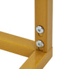 RaDEWAY console table, Marble aboards panel, metal legs, Rectangle 41.73" L , White