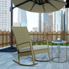 RaDEWAY Garden rocking chair Rattan chair