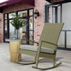 RaDEWAY Garden rocking chair Rattan chair