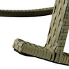 RaDEWAY Garden rocking chair Rattan chair