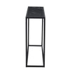 RaDEWAY Console Talbe, MDF boards, metal frame , Rectangle shape, Black,41.73''L 11.2''W 29.92''H