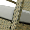 RaDEWAY Garden rocking chair Rattan chair