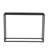 RaDEWAY Console Talbe, MDF boards, metal frame , Rectangle shape, Black,41.73''L 11.2''W 29.92''H