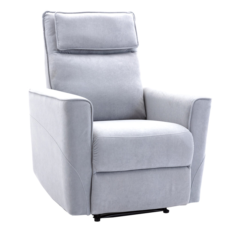 Recliner Chair with Padded Seat Microfiber Manual Reclining Sofa for Bedroom & L - Image 7