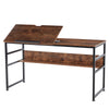 Home Office Large Draft Drawing Table with Tiltable