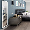 LED Full Length Mirror Wall Mounted Lighted Floor Mirror Dressing Mirror Make Up Mirror Bathroom/Bedroom/Living Room/Dining Room/Entry Dimmer Touch Switch