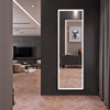 LED Full Length Mirror Wall Mounted Lighted Floor Mirror Dressing Mirror Make Up Mirror Bathroom/Bedroom/Living Room/Dining Room/Entry Dimmer Touch Switch