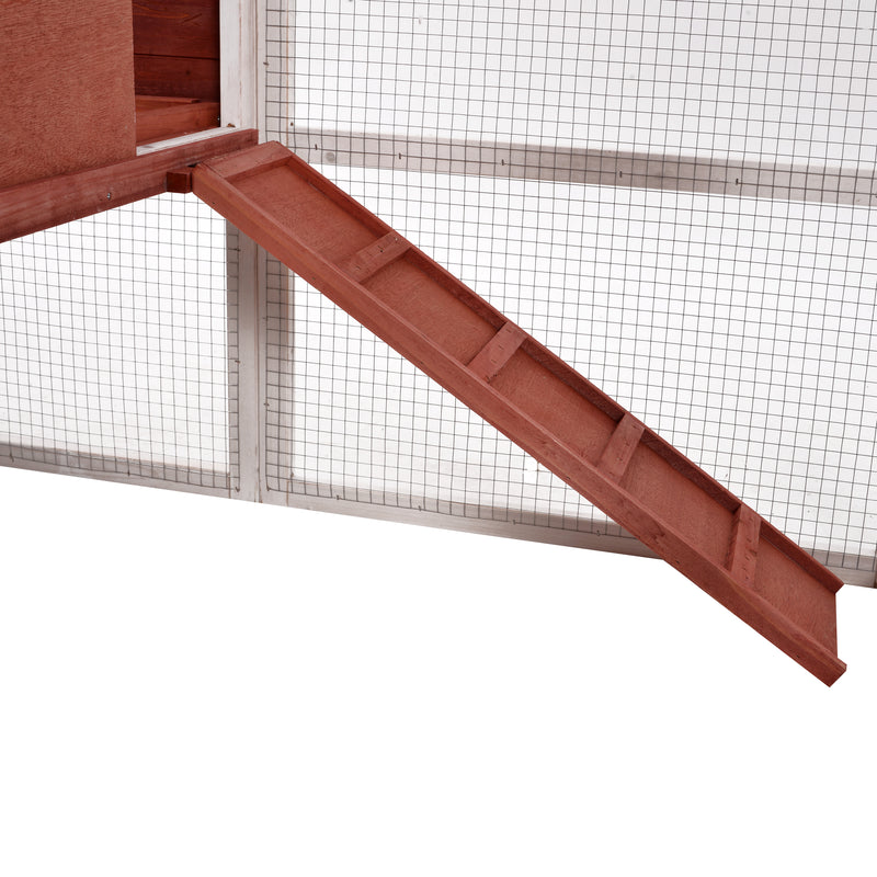 PET HOUSE Promotion! TOPMAX 77.9” Chicken Coop Rabbit - Image 9