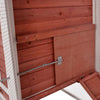 77.9-Inch Wooden Chicken Coop and Rabbit Hutch - Pet