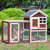 Wooden Pet House Rabbit Bunny Wood Hutch House Dog House Chicken Coops Chicken Cages Rabbit Cage
