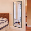 Cathy1700 500-b Full Body Mirror Full Length Floor Mirror Free Standing Black Dressing Mirror Home Décor (59” x 19.7”)