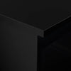 TV Cabinet , Black TV Stand with LED Lights