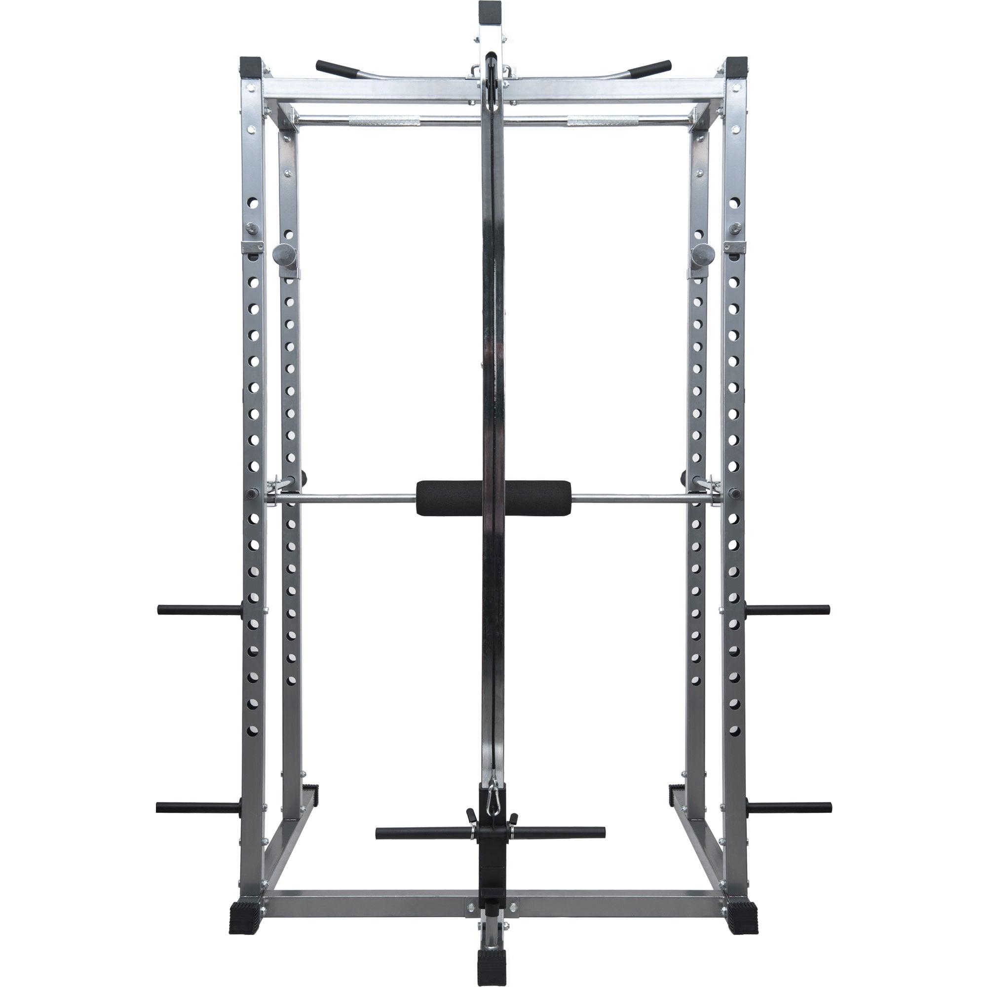 Multi-Function Power Cage with Lat Pull-Down and Low Row Home Gym Equipement