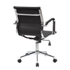 Modern Medium Back Executive Office Chair, Black