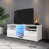 Modern Minimalist TV Cabinet Living Room with 20 colors LED Lights,TV Stand Entertainment Center  Modern High-Gloss LED TV Cabinet, Simpleness Creative Furniture TV Cabinet