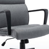 RaDEWAY Office Chair Spring Cushion Mid Back Executive Desk Fabric Chair with PP Arms 360 Swivel Task Chair