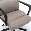 RaDEWAY Office Chair Spring Cushion Mid Back Executive Desk Fabric Chair with PP Arms 360 Swivel Task Chair