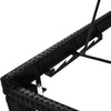 Patio Furniture Outdoor Adjustable PE Rattan Wicker Chaise Lounge Chair Sunbed