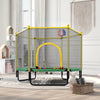 RaDEWAY 5FT Trampoline with Basketball Hoop for Fun, Outdoor & Indoor Mini Toddler Trampoline
