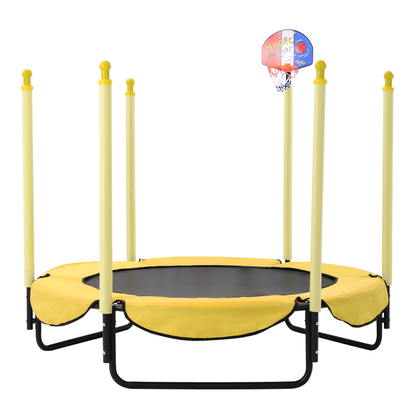 Radeway 5FT Trampoline with Basketball Hoop for Fun - Image 17