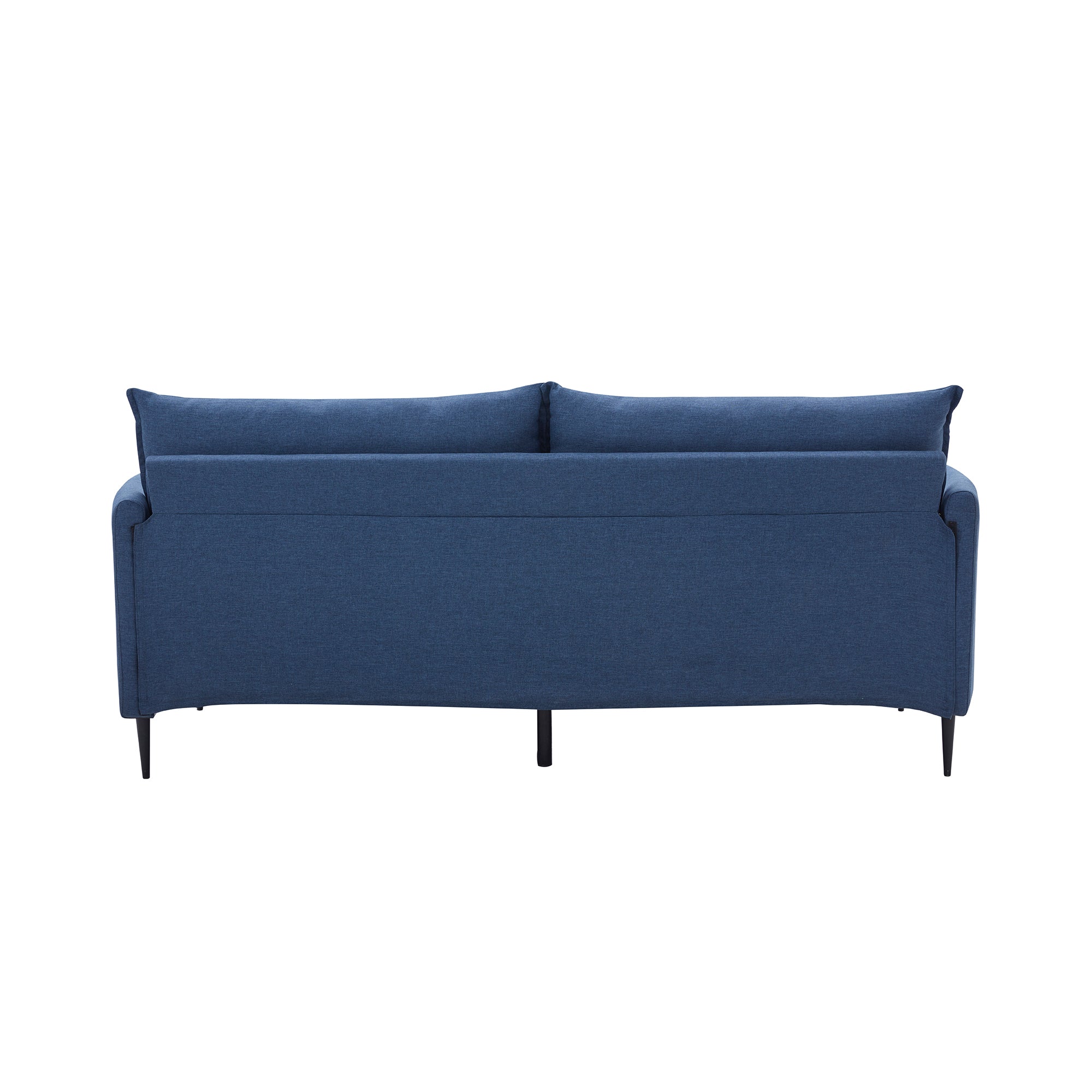 RaDEWAY 65.8" Modern Design Couch Soft Linen Upholstery Loveseat for Compact Living Space
