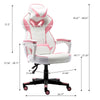RaDEWAY Gaming Chair High Back Racing Chair Computer Desk Chair Video Game Chair PU Leather Height Adjustable Swivel Chair Ergonomic Executive Chair