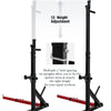 Adjustable Barbell Rack Dipping Station Squat Stand Home Gym Fitness