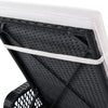 Outdoor patio pool PE rattan wicker sun lounger adjustable backrest