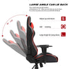 RaDEWAY Ergonomic Gaming Chair Racing Style Adjustable Height High-Back PC Computer Chair with Headrest and Lumbar Support Office Chair