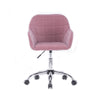 Modern New Velvet Desk Chair with Metal Base Ergonomic