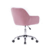 Modern New Velvet Desk Chair with Metal Base Ergonomic