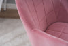 Modern New Velvet Desk Chair with Metal Base Ergonomic