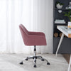 Modern New Velvet Desk Chair with Metal Base Ergonomic