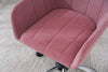 Modern New Velvet Desk Chair with Metal Base Ergonomic