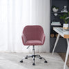 Modern New Velvet Desk Chair with Metal Base Ergonomic