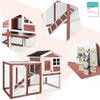 Wooden Pet House Rabbit Bunny Wood Hutch House Dog House Chicken Coops Chicken Cages Rabbit Cage