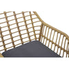 RaDEWAY Modern Rattan Coffee Chair Table Set 3 PCS