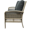 RaDEWAY 4 Piece Rattan Sofa Seating Group with Cushions, Outdoor Ratten sofa