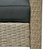 RaDEWAY 4 Piece Rattan Sofa Seating Group with Cushions, Outdoor Ratten sofa