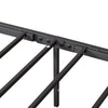 RaDEWAY Victorian Vintage Style Platform Metal Bed