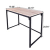 RaDEWAY Computer Desk, Modern Simple Style Desk for Home Office, Sturdy Writing Desk