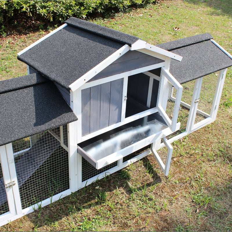 Outdoor Rabbit Hutch, Small Animal Houses & Habitats - Image 7