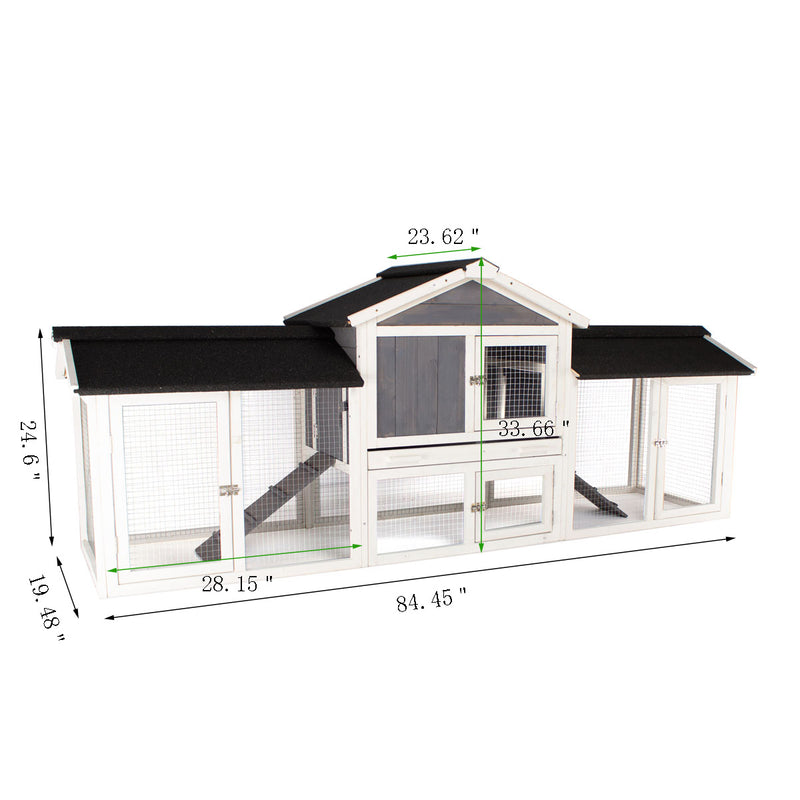 Outdoor Rabbit Hutch, Small Animal Houses & Habitats - Image 9