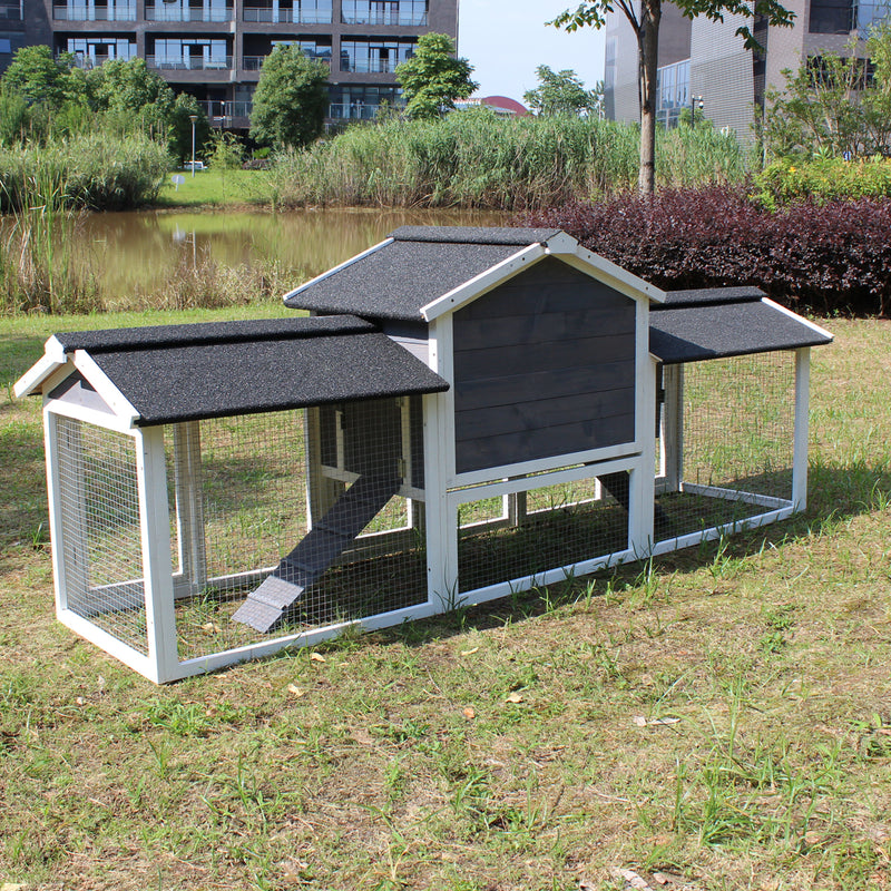 Outdoor Rabbit Hutch, Small Animal Houses & Habitats - Image 5