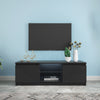 TV Cabinet , Black TV Stand with LED Lights